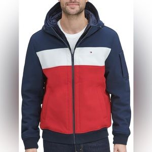 Medium size men jacket. In great condition. Soft material. Keeps you warm.